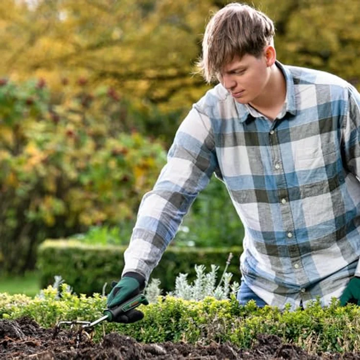 Bosch Professional Gartenhacke, Hand-Gartengrubber mit 7,1cm Breite, ergonomischer Griff – Bild 5