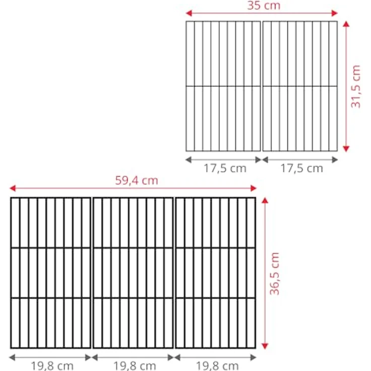TAINO KAMAYO Smoker Räucherofen, kompakter Holzkohle-Grillwagen 132x56x118 cm mit 3-teiligem Gusseisen-Grillrost und klappbarem Seitentisch – Bild 4