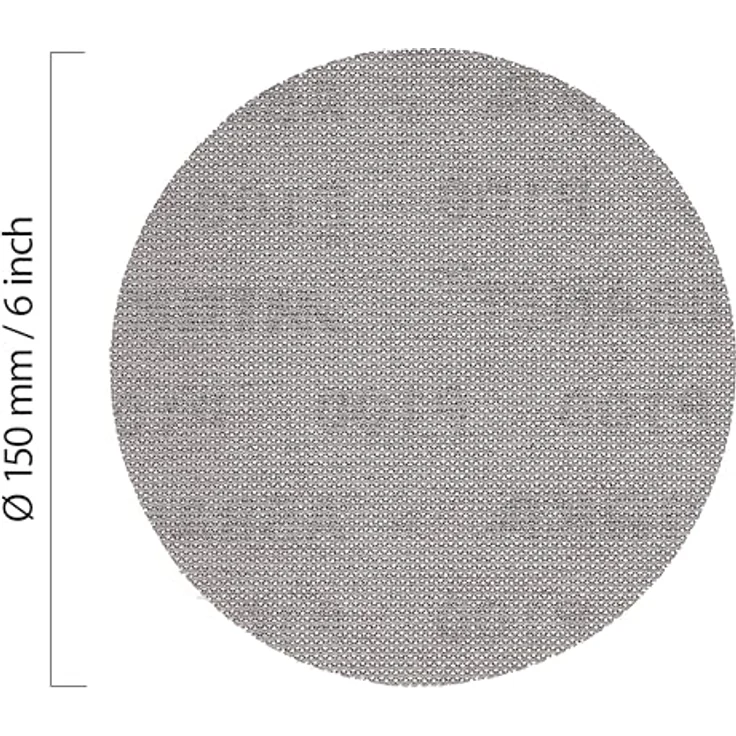 Mirka 5424105080 Schleifscheibe Abranet 150 mm Korn 80 Inhalt 50 Stück - Preisvergleich – Bild 2