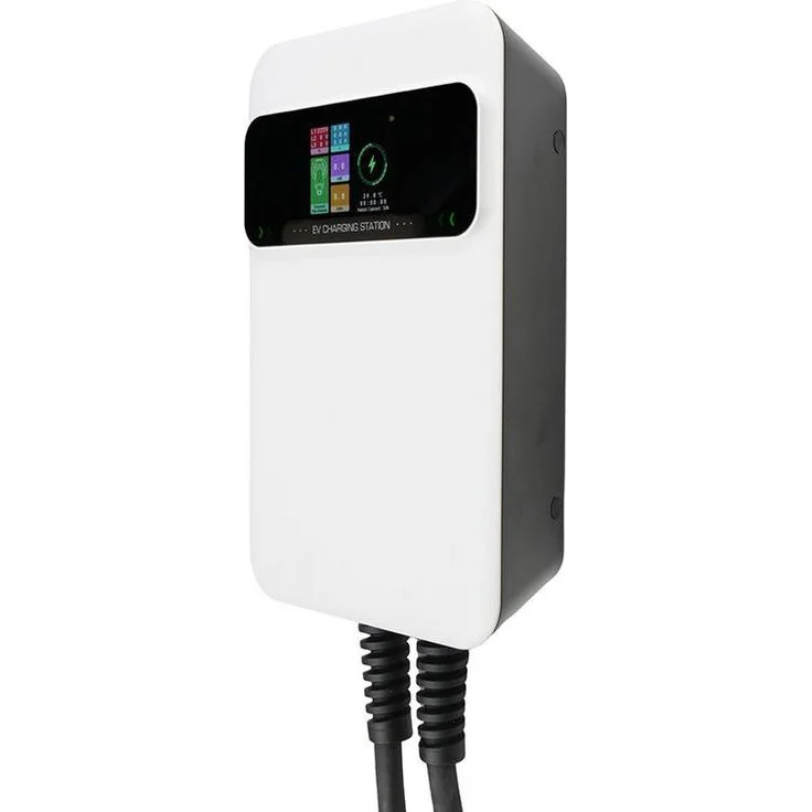 Besen SQ20-22KW-APP, Elektroauto Ladestation Wallbox mit 22 kW, 32 A, Bluetooth-App-Steuerung, 3,5-Zoll-Farb-LCD-Display