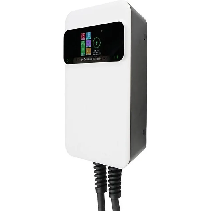 Besen SQ20-22KW-APP, Elektroauto Ladestation Wallbox mit 22 kW, 32 A, Bluetooth-App-Steuerung, 3,5-Zoll-Farb-LCD-Display