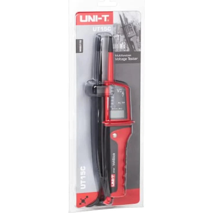UNI-T UT15C/MIE0116, wasserdichter Spannungsprüfer mit AC/DC-Messung, IP65 Schutzart – Bild 5