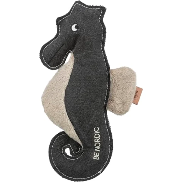 TRIXIE Be Nordic Plüschtiere für Hunde Seepferdchen Ida – maritimes Kuscheltier für Hunde zum Spielen und Kuscheln – robust & langlebig - 36060 – Bild 1