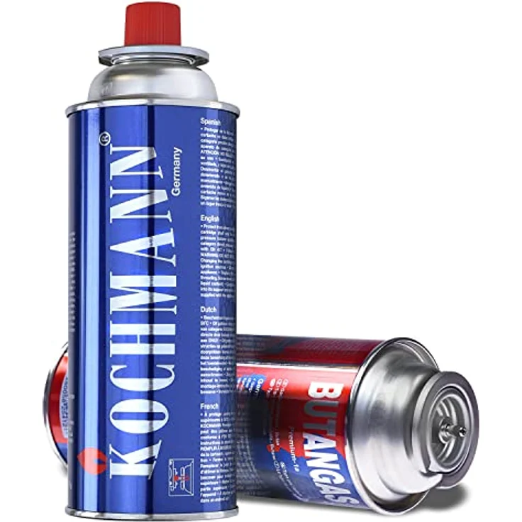 Kochmann PREMIUM 28 x Gaskartuschen 227g, hohe Brenndauer & universell einsetzbar für Gaskocher – Bild 4