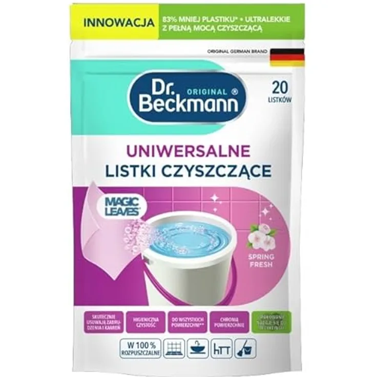 Dr. Beckmann Allzweck Reinigungs-Blätter SPRING FRESH 20 Blätter Allzweckreiniger
