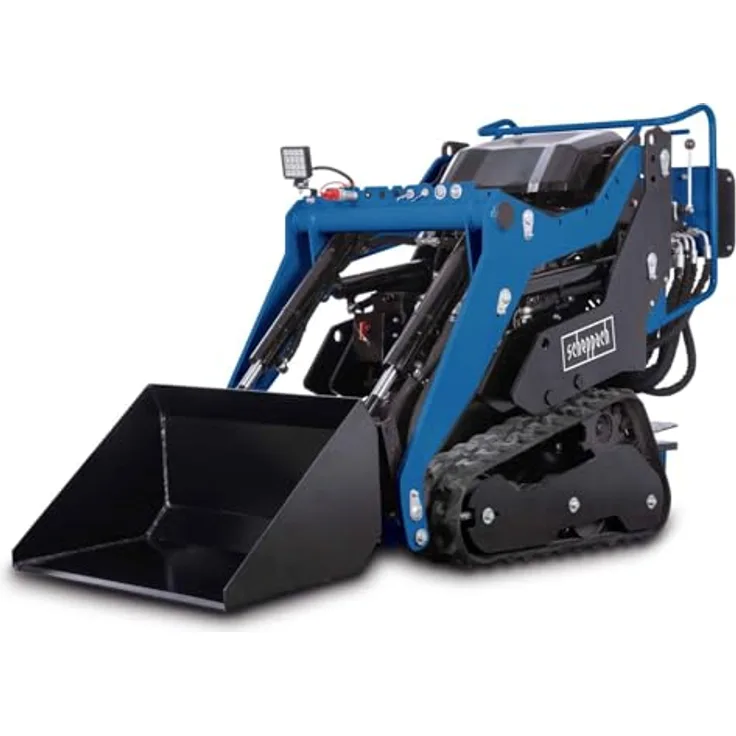 Scheppach Kompaktlader MKL730, 8,5 PS, Spurbreite 74 cm, maximale Kipplast 425 kg, mit E-Start und LED-Scheinwerfer