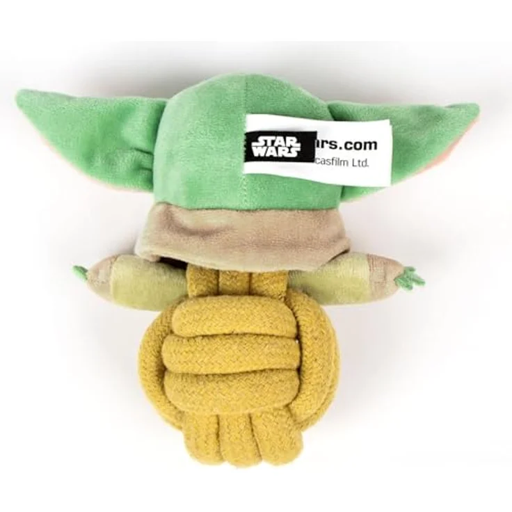 CERDÁ LIFE'S LITTLE MOMENTS The Mandalorian Grogu, offizielles Hundespielzeug aus robustem geflochtenem Seil, interaktives Zubehör für Beiß- und Ziehspiele im Star-Wars-Stil – Bild 2