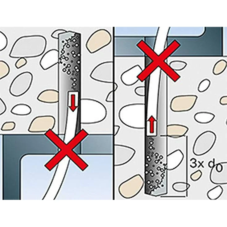 Fischer ULTRACUT FBS II 8x100, flexible Betonschraube mit Sägezahngeometrie und TX-Antrieb, 50 Stück – Bild 6