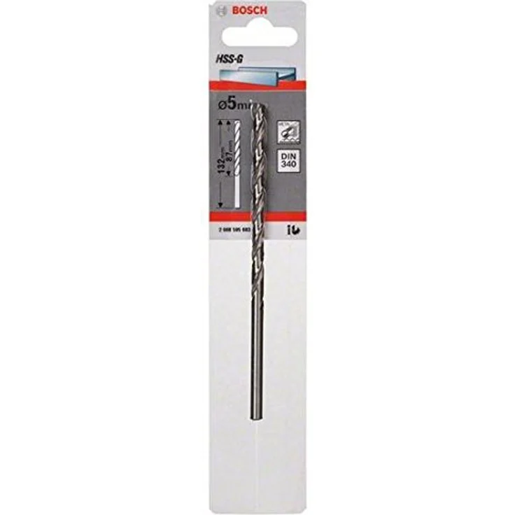 Bosch Professional Metallbohrer HSS-G geschliffen mit langer Arbeitslänge (Ø 5 mm) - Preisvergleich – Bild 5