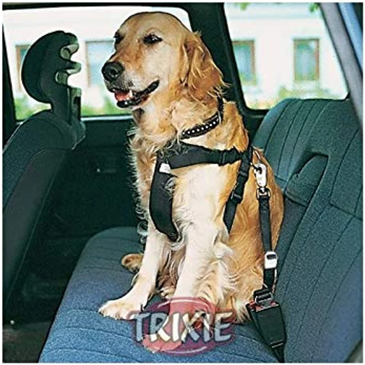 Trixie 1288 Auto-Geschirr, XS: 20–50 cm/15 mm, schwarz – Bild 2