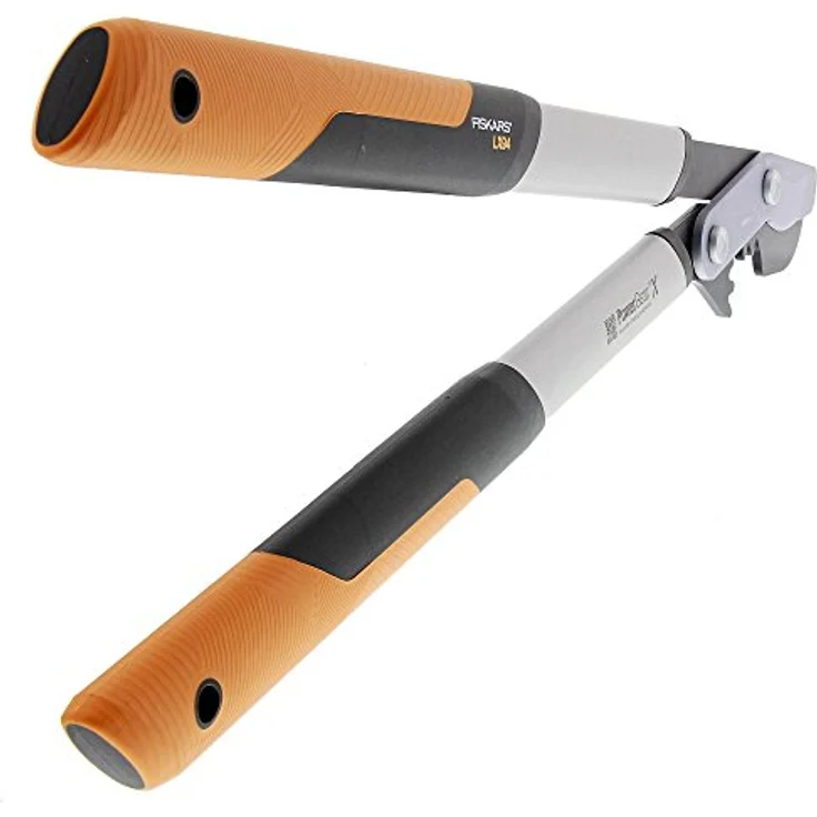 Fiskars PowerGear X Bypass-Getriebeastschere für frisches Holz, Antihaftbeschichtet, Gehärteter Präzisionsstahl, Länge 64 cm, Schwarz-Orange, LX94-M, 1020187 – Bild 6