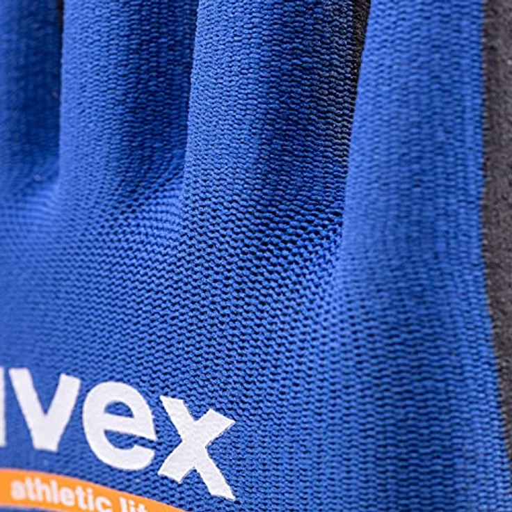 uvex athletic lite 60027 1 Paar Arbeitshandschuhe nach EN 388 - Mechaniker Handschuhe für Werkstatt und Arbeit Gr. 10 (XL) – Bild 7