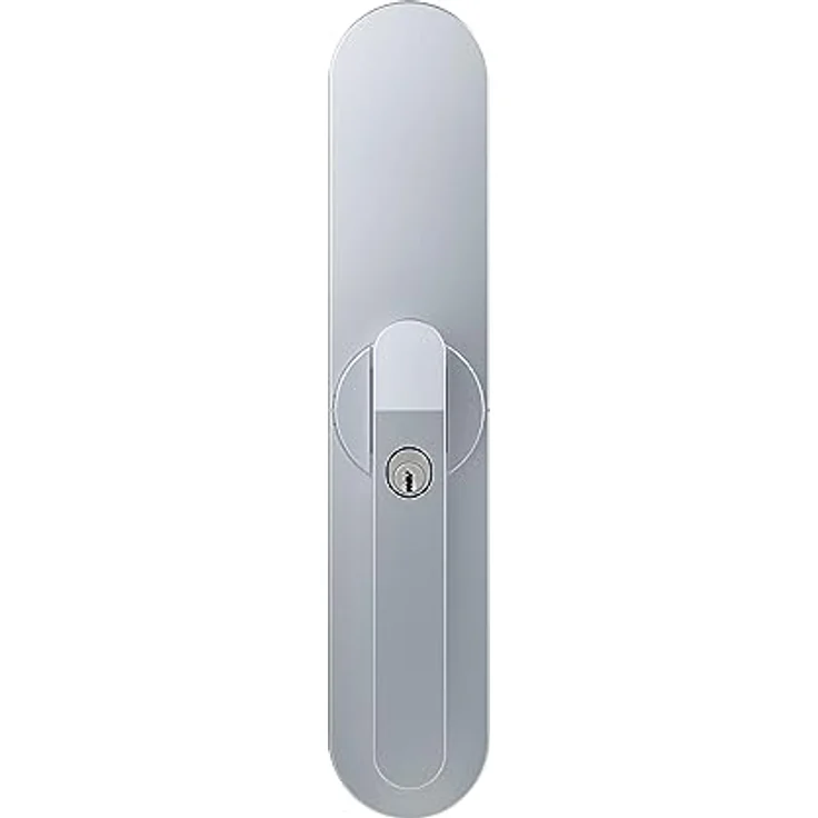ABUS Fensterantrieb WINTECTO One – Smarter Fenstergriff für Fenster, Balkon- und Terrassentür – mit Alarmfunktion – einfache Montage ohne Bohren – Silber, verschiedenschließend – Bild 2