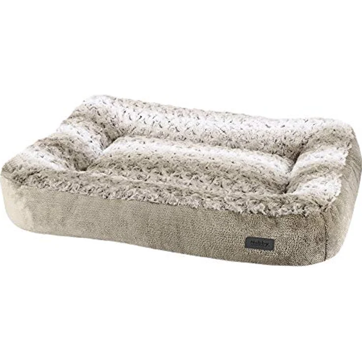 Nobby Komfort Kissen eckig LONA beige 110 x 78 x 13 cm – Bild 1