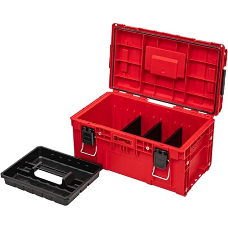 QBRICK System Werkzeugkoffer PRIME Toolbox 250 Vario RED ULTRA HD Custom stapelbar – Bild 3