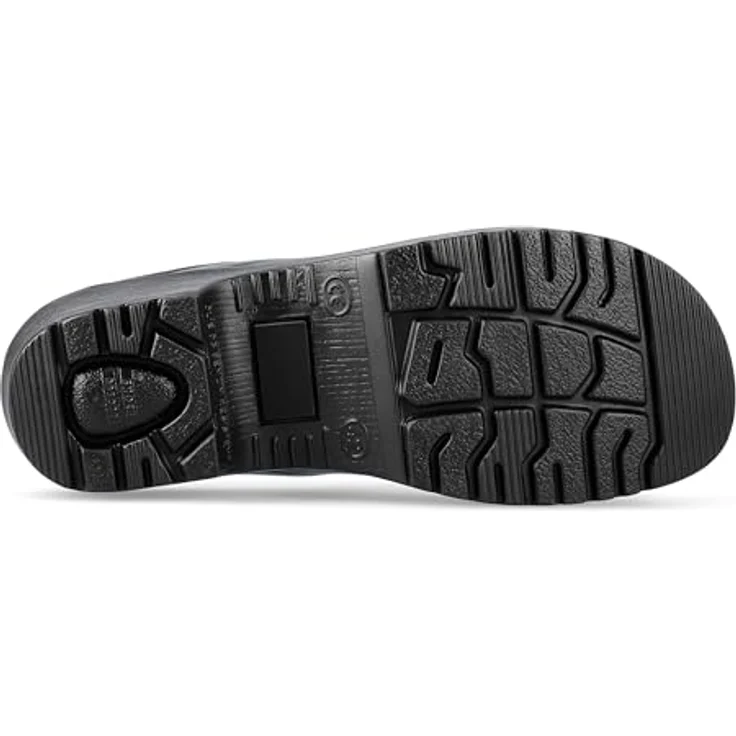 Sika Flexika offener Clog, atmungsaktives Permair® Leder, wasserabweisend, schwarz, Größe 41 – Bild 4