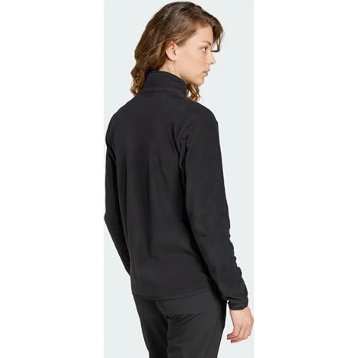 adidas TERREX Fleecejacke TERREX MULTI FLEECEJACKE, Wanderjacke aus recycelten Materialien, kuschelig weich, grau – Bild 4