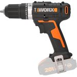Worx Akku-Schlagbohrschrauber WX370.9, 1600 U/min, 2-Gang-Getriebe, Bohrstufe + Schlagfunktion - ohne Akku & Ladegerät