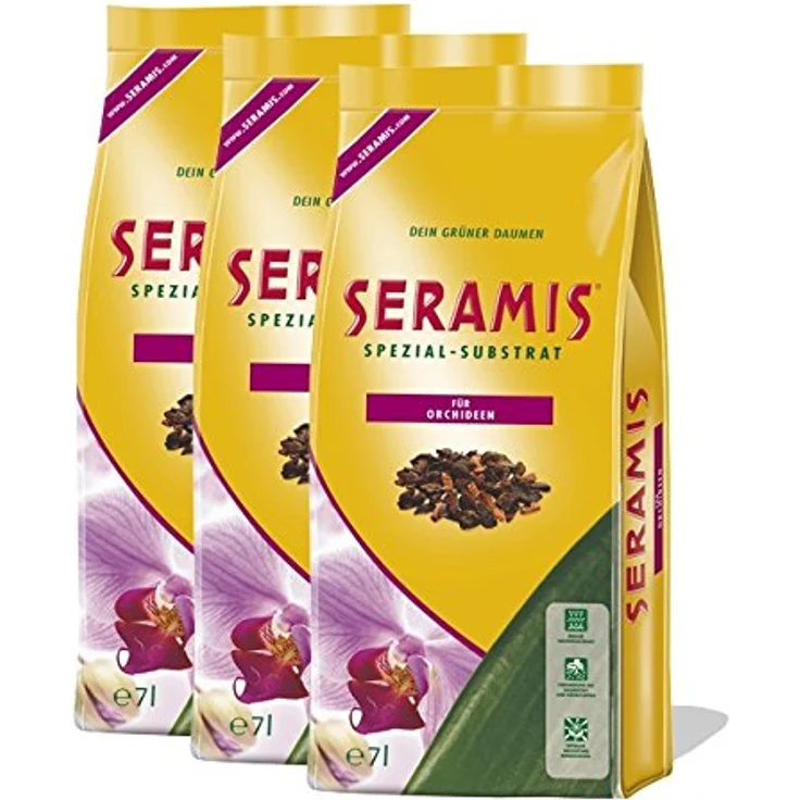 SERAMIS Spezial-Substrat für Orchideen, 7 Liter – Bild 2