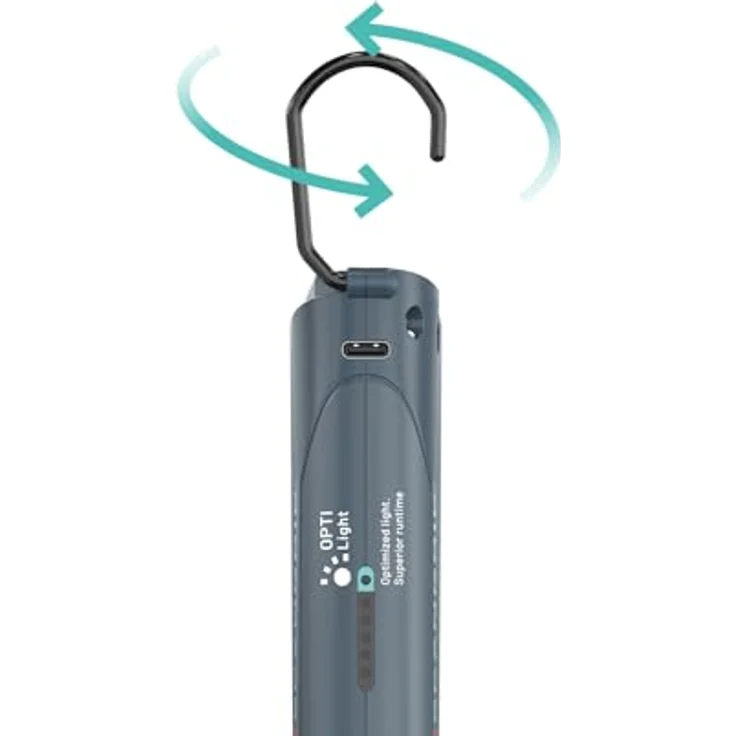 Scangrip Akku-LED Taschenlampe Slim, 31 cm, 500 lm, dimmbar für Handwerk und Mechanik – Bild 6