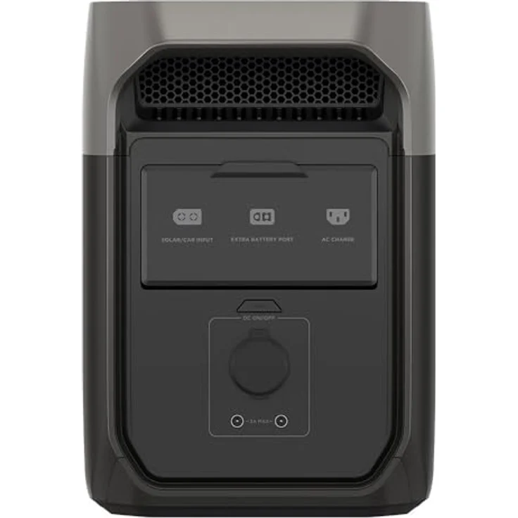 EcoFlow Delta 3, Powerstation mit 1024 Wh, 1800 W Dauerleistung, 13 Anschlüsse, leise mit 30 dB – Bild 4