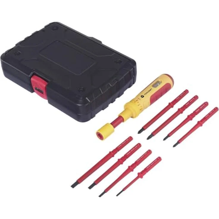 TOOLCRAFT Umsteck-Schraubendreher-Set VDE, 9-teilig, 1~6 Nm, mit Kalibrierungszertifikat, CR-MO-Stahl – Bild 4