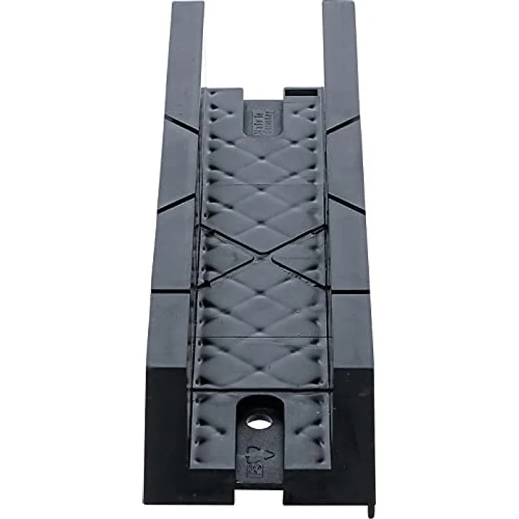 BGS 50855, Kunststoff-Gehrungslade für exaktes Sägen, für 45° und 90° Winkel, 245 x 65 x 48 mm, max. Schnitttiefe 30 mm, max. Schnittbreite 40 mm – Bild 3