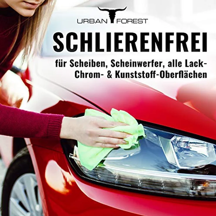 URBAN FOREST Premium Insektenentferner 500ml, Auto-Reinigungsmittel für Windschutzscheiben, stärkste Wirkung gegen hartnäckige Verschmutzungen mit Orangenduft – Bild 4