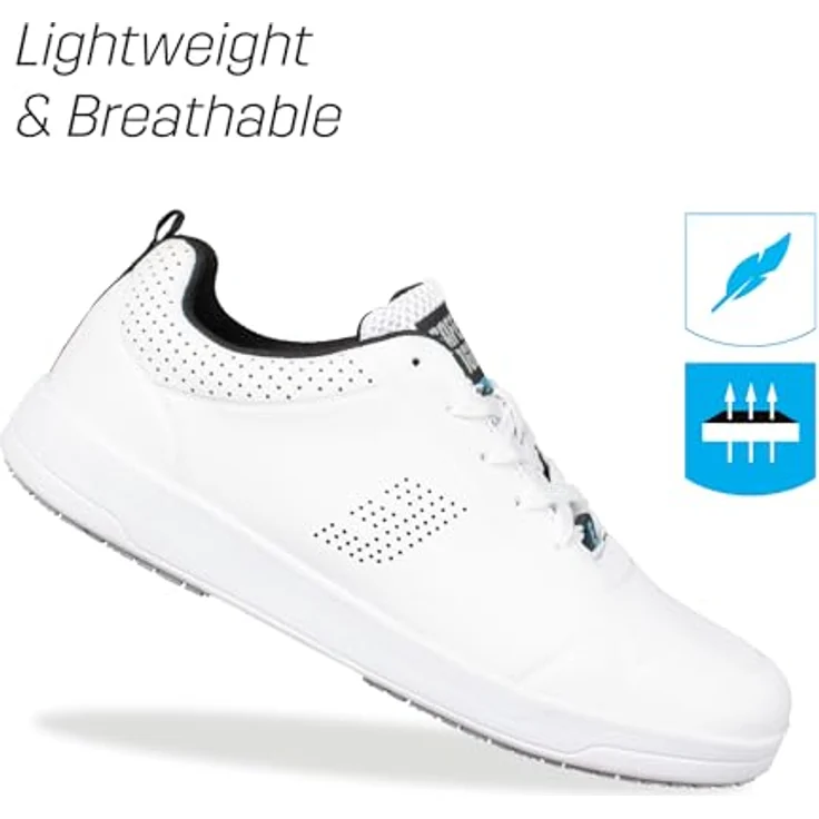 Safety Jogger Works Elis O2, Berufsschuh mit atmungsaktivem Obermaterial, rutschfester SR-Laufsohle und metallfreier Konstruktion, schwarz – Bild 2
