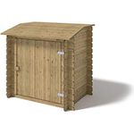 Paradies Pool Pumpenhaus Holz 1,15 m Gerätehaus Gartenhaus Geräteschuppen Geräteschrank Allzweck Universal Aufbewahrung - Preisvergleich