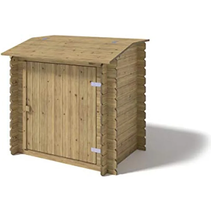 Paradies Pool Pumpenhaus Holz 1,15 m Gerätehaus Gartenhaus Geräteschuppen Geräteschrank Allzweck Universal Aufbewahrung - Preisvergleich