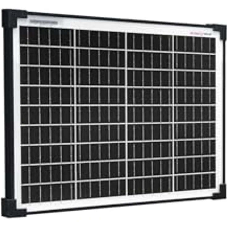 EnjoySolar enjoy solar® Solarpanel 20W 12V, monokristallines Solarmodul mit 182mm PERC-Zellen, schwarzer Rahmen, hoher Zellenwirkungsgrad über 23,1% – Bild 2