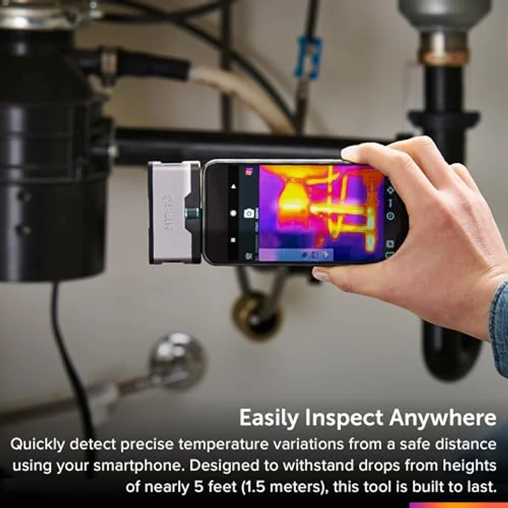 FLIR One Gen 3 - USB-C Wärmebildkamera -20 bis +120°C 80 x 60 Pixel – Bild 5