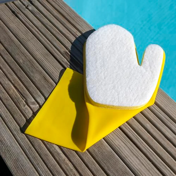 Gre GFL5 - Handschuh mit Schwamm für die Wasserlinie des Pools – Bild 3