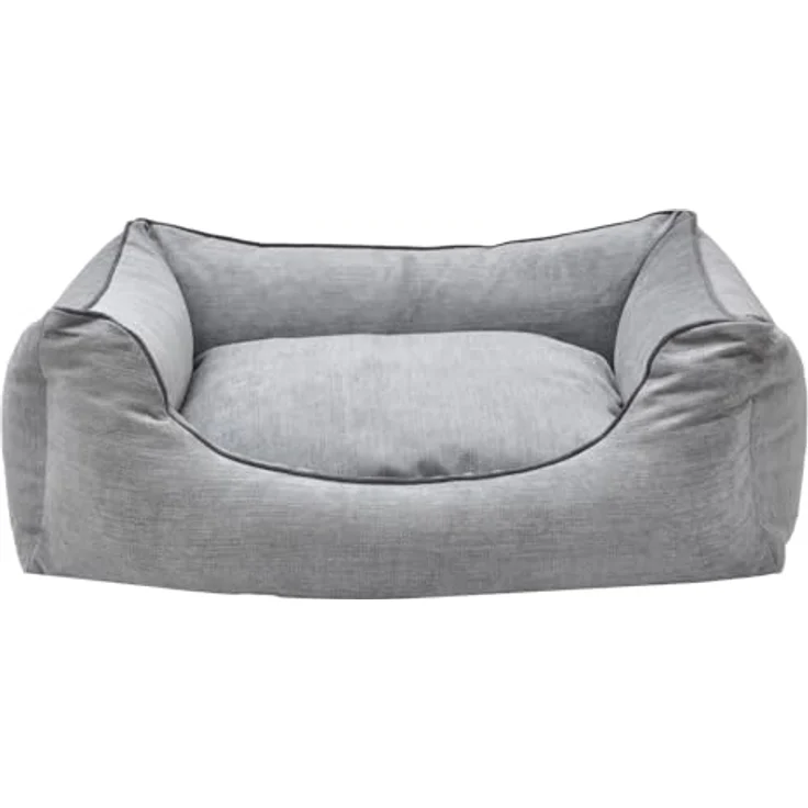 Aumüller Hundesofa Ortho Line, Grau - 117 cm - Orthopädisches Sofa für Hunde | Wendekissen mit Memory-Schaum | Abnehmbarer Bezug | Gefertigt in Europa – Bild 2