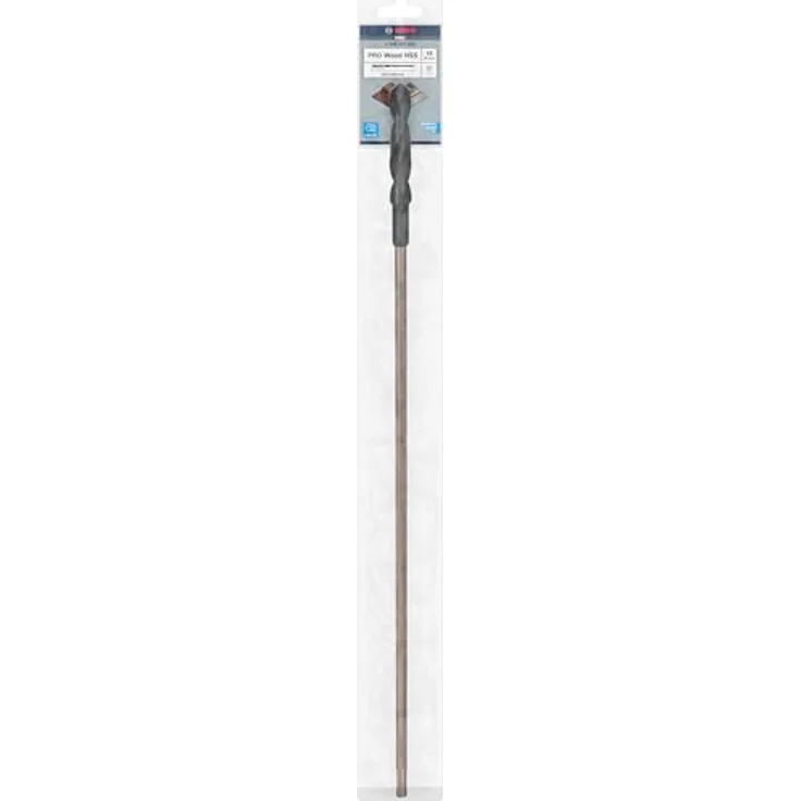 Bosch Pro Wood HSS Installationsbohrer, 18x100x600 mm, SDS Plus, hohe Lebensdauer und auslaufende Spiralnut für mehrschichtige Baumaterialien – Bild 2