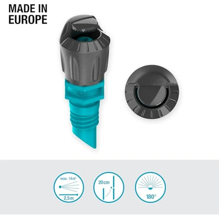 GARDENA Micro-Drip-System Sprühdüse 180 Grad 5 Stück 13321-20 – Bild 3
