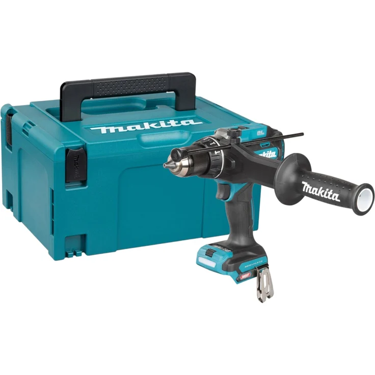 Makita HP 003 GZ01 Akku Schlagbohrschrauber 40 V max. 180 Nm Brushless, Zubehörset + Makpac, ohne Akku, ohne Ladegerät
