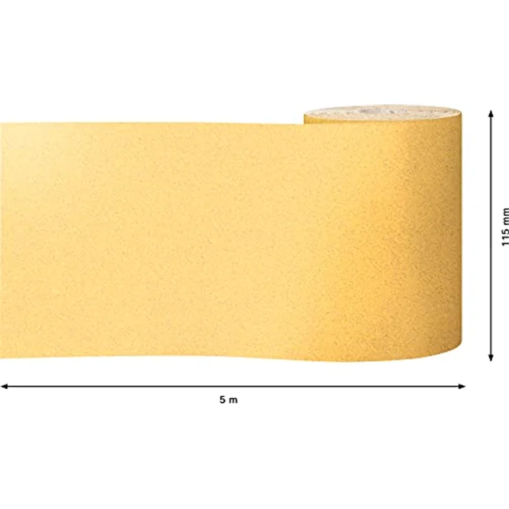 Bosch Professional Schleifrolle für Holz und Farbe (115 mm, 5 m, Körnung 120, C470) - Preisvergleich – Bild 3