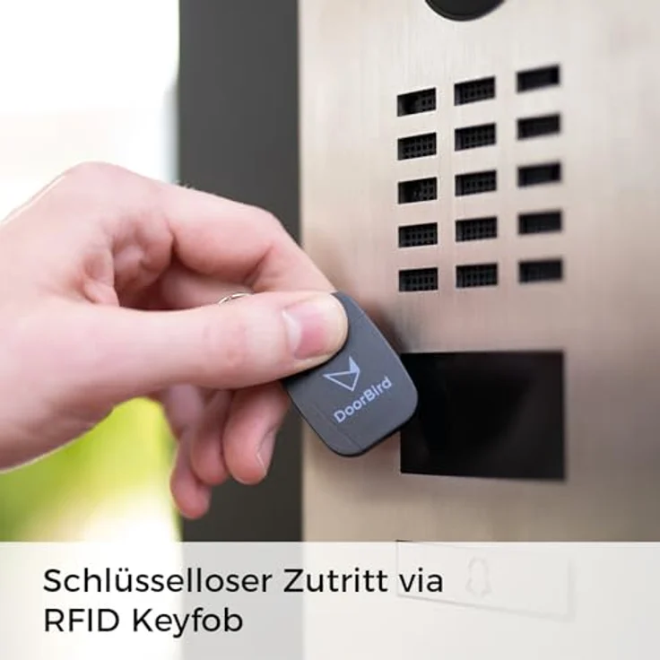 DoorBird D2101V IP-Video-Türsprechanlage LAN Außeneinheit Edelstahl, RAL 7016 (seidenmatt) – Bild 6