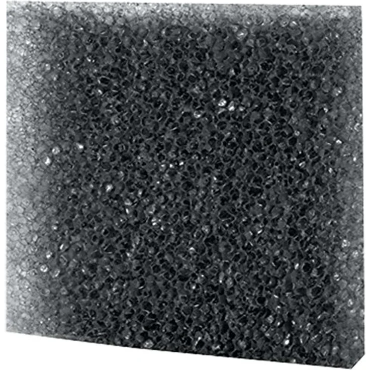 Hobby 20481 Filterschaum, schwarz grob, 50 x 50 x 5 cm, ppi 10 – Bild 1
