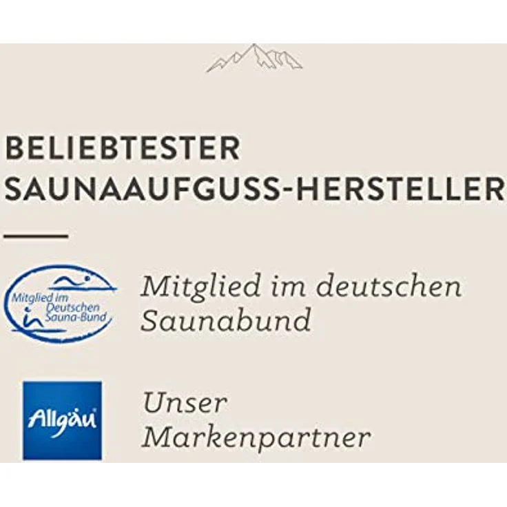 Saunaaufguss-Set AllgäuQuelle mit 100% BIO Sauna Aufgussmittel 2x100ml | Zwei Saunaaufgüsse enthalten | Das Sauna Zubehör | Sauna aufguss in 2 Düften | Bio-Saunaöl-Set | Erlebe das Bio-Saunaduft Set – Bild 3