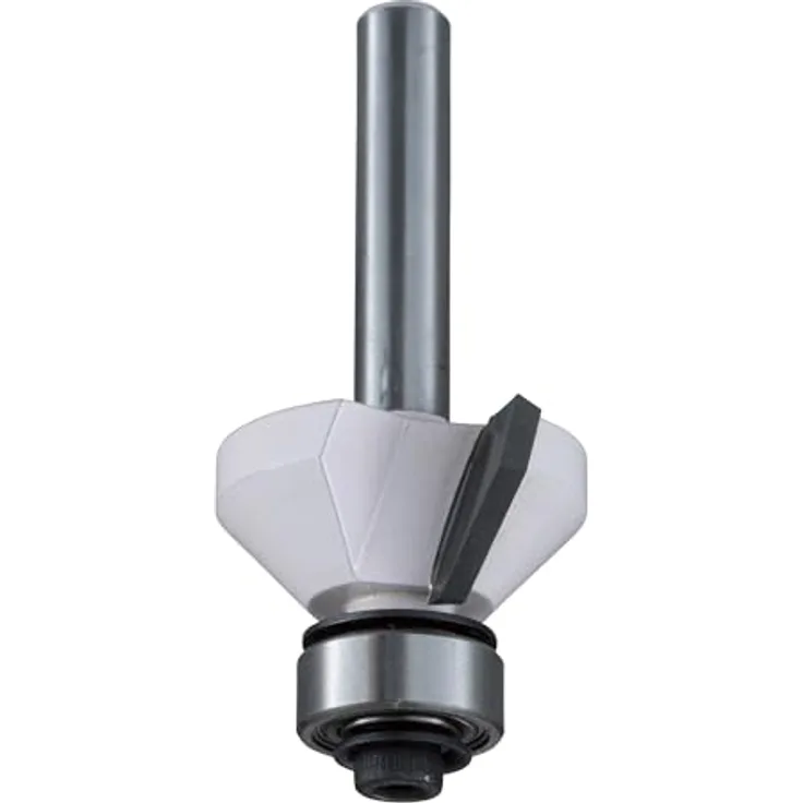 Makita Fasefräser D-48670, Fräser-Set 30,2 mm Ø, 8 mm Schaft, 12,7 mm Arbeitslänge, mit Kugellager