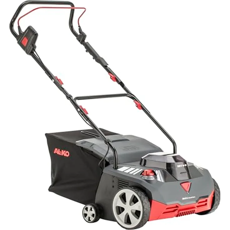 AL-KO Akku-Vertikutierer 38.6 Li Combi Care, 38 cm Arbeitsbreite, 18 V / 36 V ohne Akku & Ladegerät, emissionsfrei und wendiger 1-Achs-Antrieb