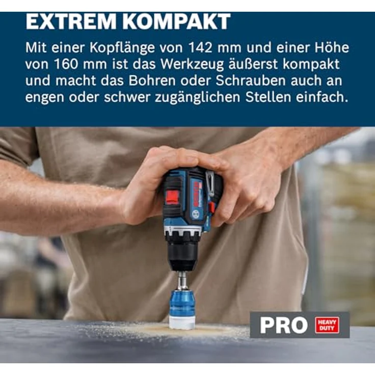 Bosch Professional GSR 12V-32 (L) Akku-Bohrschrauber, kompakte Bauweise mit Advanced KickBack Control – Bild 4