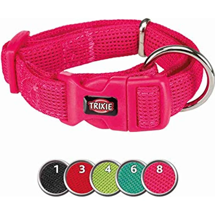 Trixie 16431 Comfort Soft Halsband, XXS–XS: 17–25 cm/13 mm, schwarz – Bild 3
