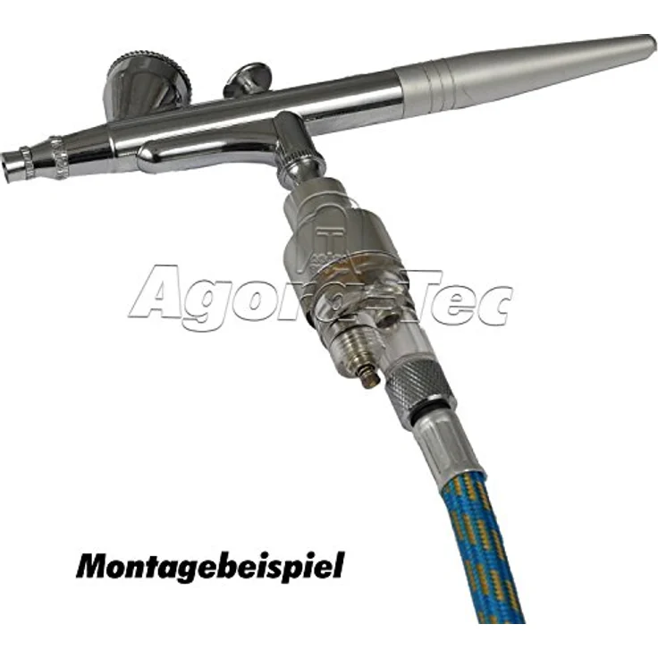 Agora-Tec Airbrush Wasserabscheider AT-WA-01 Wasser filter für Airbrushpistolen – Bild 3