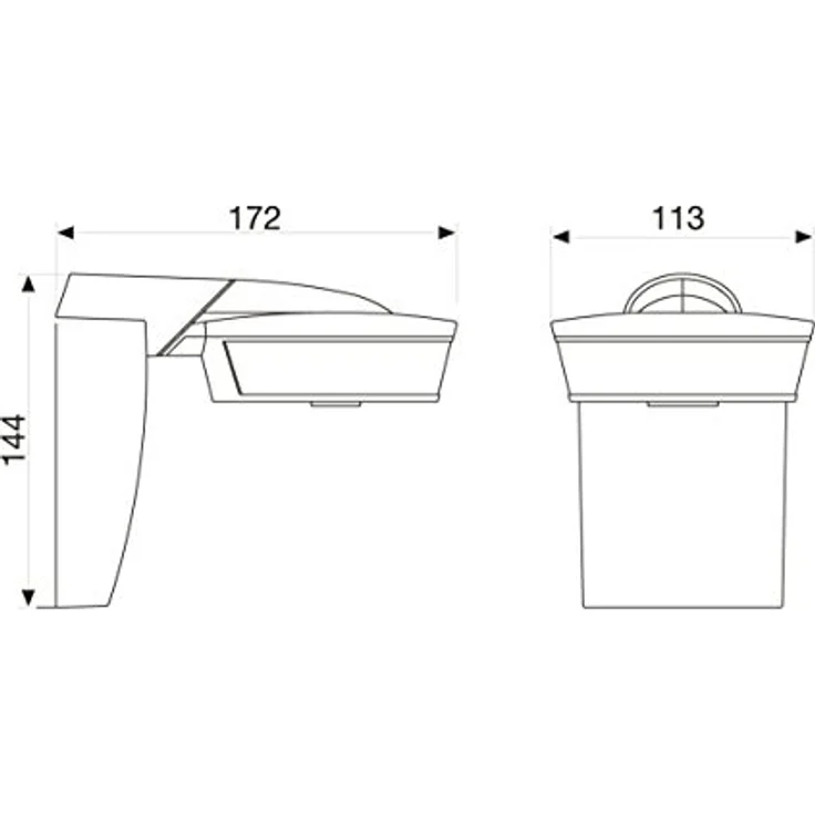 Steinel Infrarot-Bewegungsmelder sensIQ weiß, 300°|20 m Sensor, 2500 W, Dauerlicht, Eckwandhalter, Fernbedienung – Bild 6