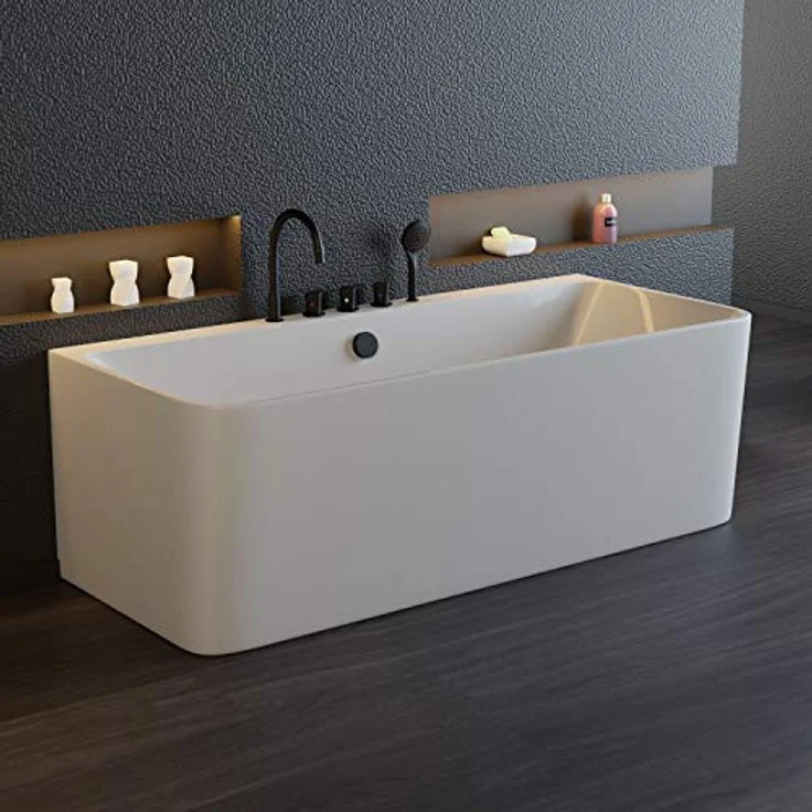 Tronitechnik Badewanne Acrylwanne Standbadewanne, Sanitäracryl Saria – Bild 7
