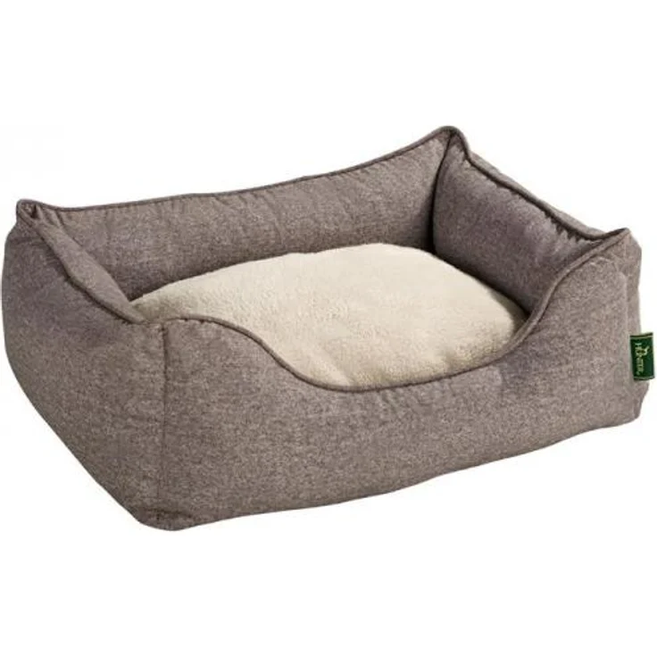 Hunter Hunde-Sofa Boston braun M – 80x60 cm – Bild 1